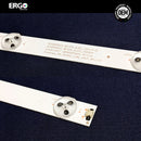 Kit Leds Para 50h3b2 (11tiras 6leds) - Aluminio Nuevo