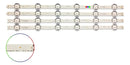 Kit Leds Compatible con LG 49uj6350 / 49uj6350ua - ALUMINIO, Nuevo.
