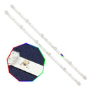 Kit Leds Compatible con Sansui Smx32p18sm (2tiras 6leds) - ALUMINIO, Nuevo.