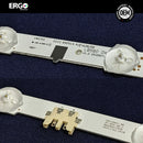 Kit Leds Compatible con SAMSUNG Un48j5300 / Un48j5300af (12tiras) - Nuevo. - ALUMINIO