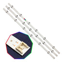 Kit Leds Compatible con LG 32ln530, 32ln570, 32ln570b (6,7,6) - ALUMINIO, Nvo
