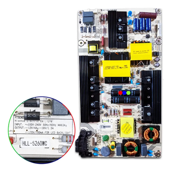 Fuente Compatible con Hisense 55h5d / Rsag7.820.7238/roh - Nueva