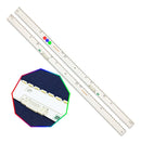 Kit Leds Para Ue55ku6400 (2tiras 66leds) - Aluminio, Nuevo.