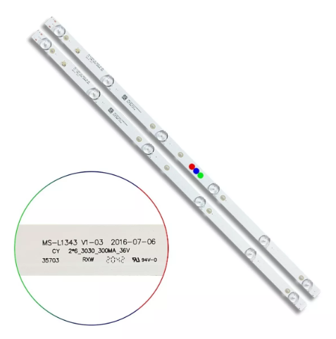 Kit Leds Compatible Daewoo L32u7500an (2t 6led) - Aluminio, Nuevo