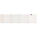 Kit Leds Compatible Daewoo L43r6300kn (8tiras 5leds) - Aluminio, Nuevo.