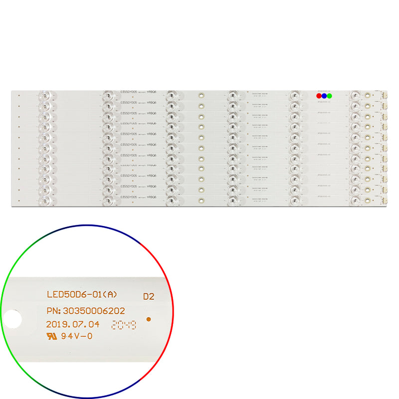 Kit Leds Compatible Pioneer Ple-55s05fhd (8t 5led) - Reforzado en Aluminio.