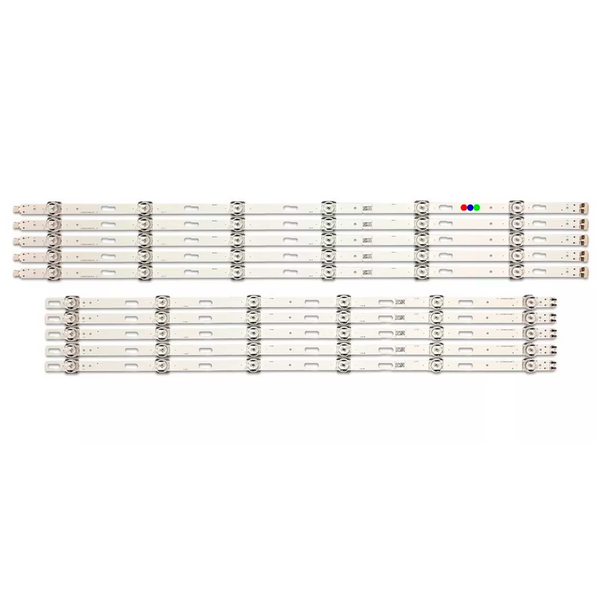 Kit Leds Compatible Samsung Qn65q60ta / Qn65q60taf - Aluminio, Nuevo