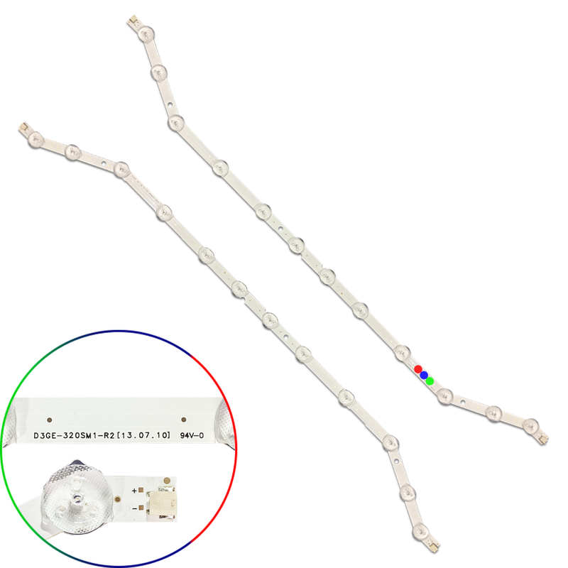Kit Leds Compatible SAMSUNG (12 Led) Un32eh5300 / Un32eh5300f  - Reforzado en Aluminio.