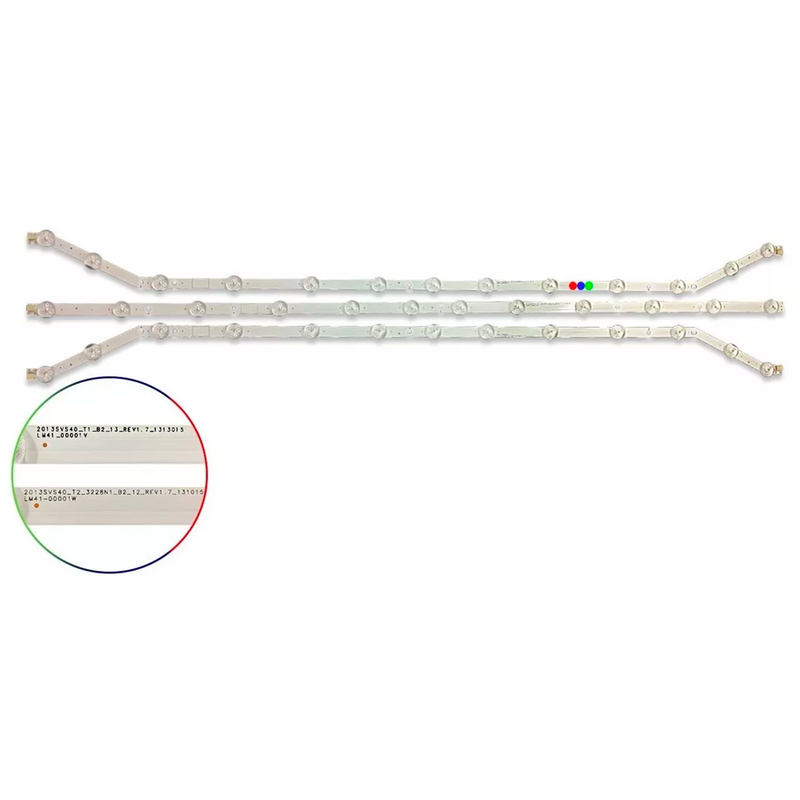 Kit Leds Compatible Samsung Un40h5203 / Un40h5203af (131213led)  - Reforzado en Aluminio.
