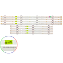 Kit Leds Compatible Samsung Un43j5200 / Un43j5200af P2s1 - Original, Nuevo