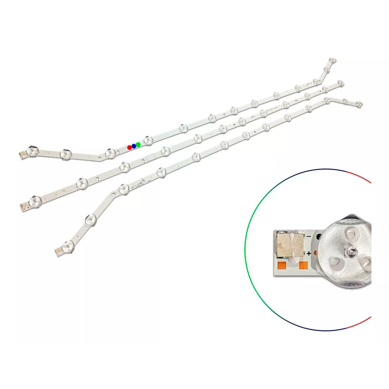 Kit Leds Compatible SAMSUNG 12led Un40fh5303 / Un40fh5303f - Reforzado en Aluminio.