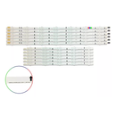 Kit Leds Compatible Samsung Un50j5550 / Un50j5550af (12t) - Reforzado en Aluminio.
