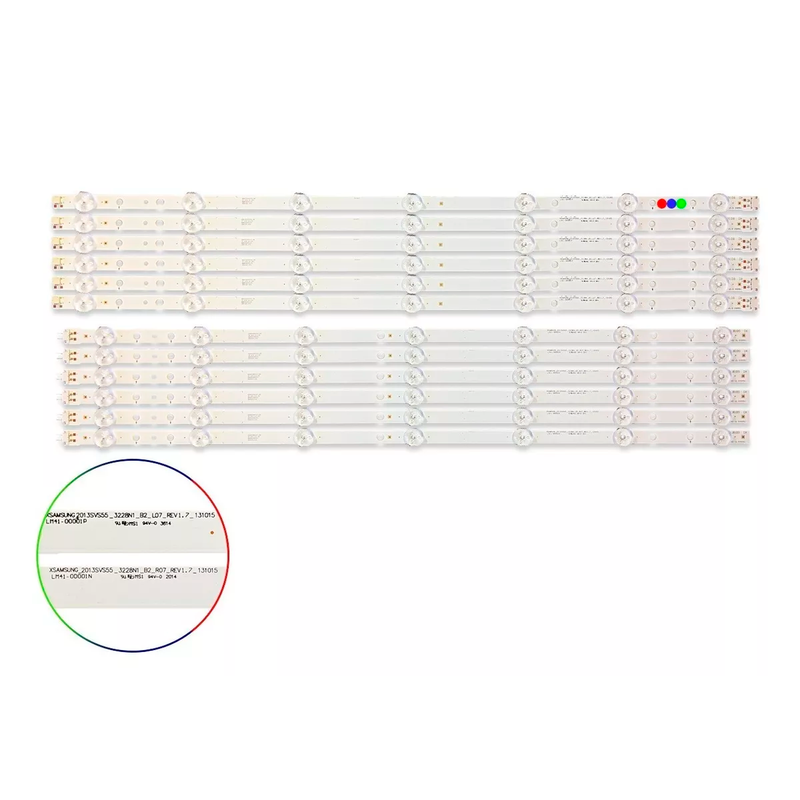 Kit Leds Compatible Samsung Un55h6203 / un55h6203af R -  Aluminio, Nuevo