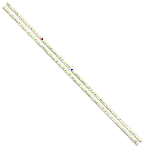 Kit Leds Compatible Toshiba 40tf1c (2tiras 56leds) - Aluminio, Nuevo