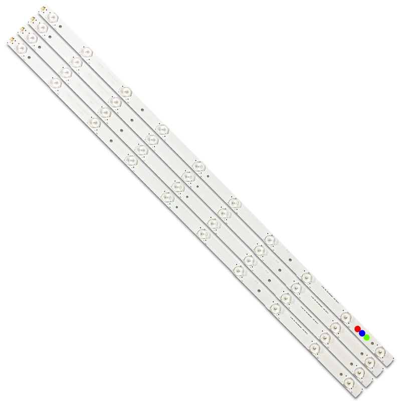 Kit Kits Refaccion Refacciones Parte Partes Tira Tiras Led Leds Diodo Diodos Aluminio Nuevo calvas calva regleta regletas  LBM400P1001-AV-4S_(0)