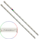 Kit Leds Compatible Hisense 43h5500g (2tiras 12leds) - Aluminio, Nuevo