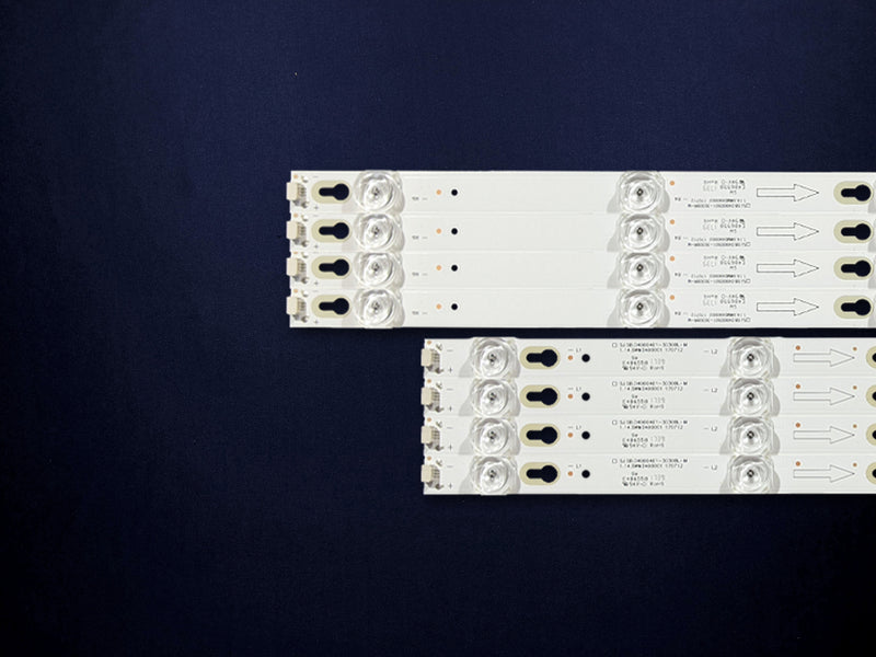 Kit Leds Compatible Toshiba 49d2900 (8tiras Ryl) - Aluminio, Nuevo