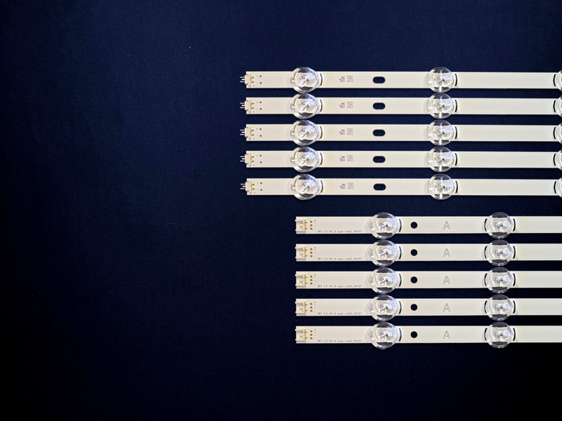 Kit Leds Compatible LG 49lf5200 49lf5500 49lf5550 49lf6200 -Reforzado en Aluminio.
