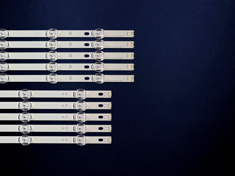Kit Leds Compatible LG 49lf5200 49lf5500 49lf5550 49lf6200 -Reforzado en Aluminio.