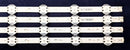 Kit Leds Compatible LG 49uj6560 / 49uj6560ua - Aluminio, Nuevo.