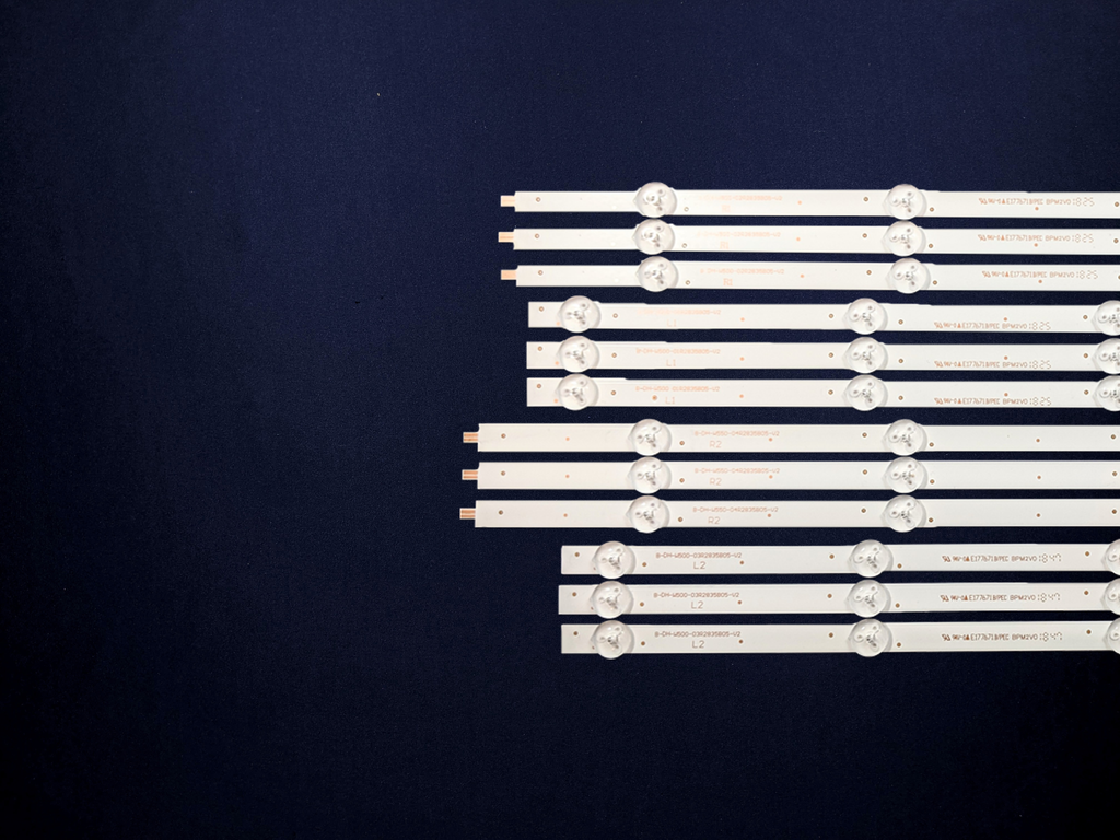 KIT 12 BARRE LED TV PER LG 50LA6230 50LN5100 50LN5200 50LN5310 50LN540 50LN5400 - Foto 7