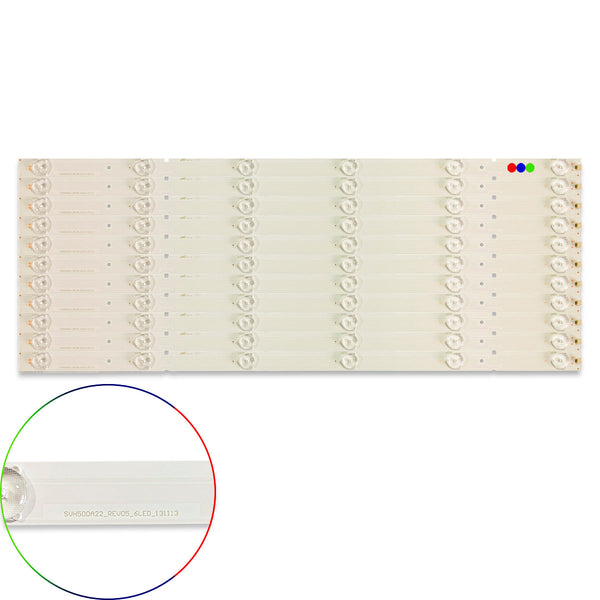 Kit Kits Refaccion Refacciones Parte Partes Tira Tiras Led Leds Diodo Diodos Aluminio Nuevo calvas calva regleta regletas HD500DF-B57/S0 LED Strips 