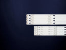 Kit Leds Compatible Tcl 55s401 / 55s405 / 55s412 / 55s4900 - Aluminio, Nuevo.