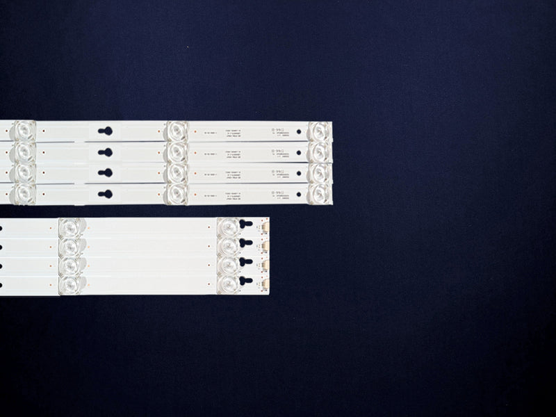 Kit Leds Compatible Tcl 55s401 / 55s405 / 55s412 / 55s4900 - Aluminio, Nuevo.