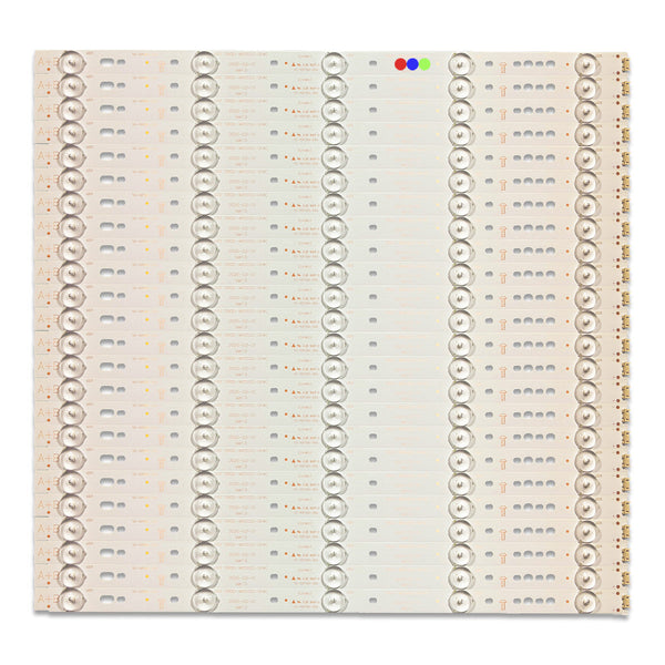 Kit Kits Refaccion Refacciones Parte Partes Tira Tiras Led Leds Diodo Diodos Aluminio Nuevo calvas calva regleta regletas 5835-W65002-LR40 5835-W65002-0P40 V650DJ4-QS5 65K2 65M6E LR10 0P10