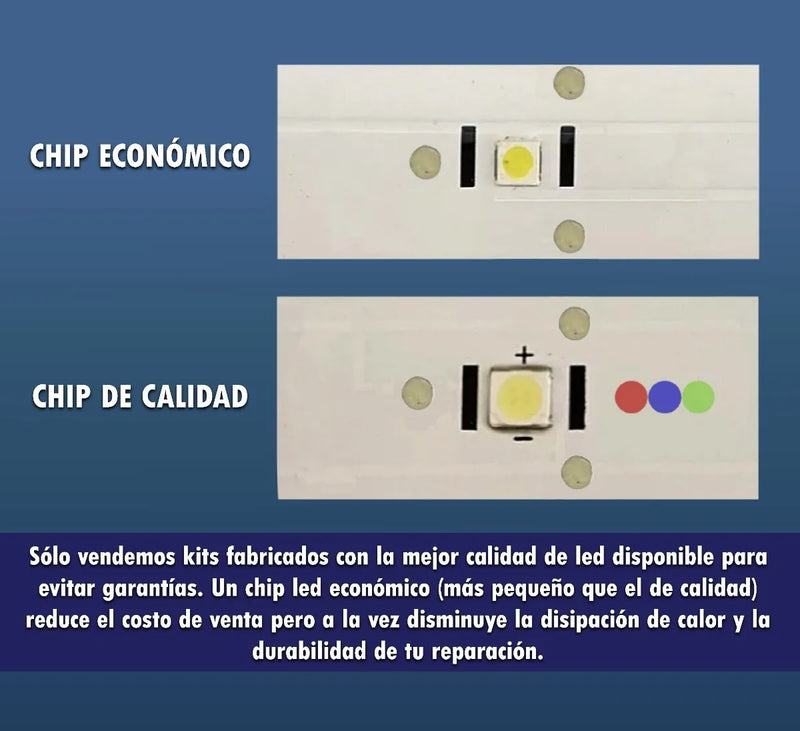 Kit Leds Compatible Samsung Un65j6203 / Un65j6203f (12t)- Original, Nuevo