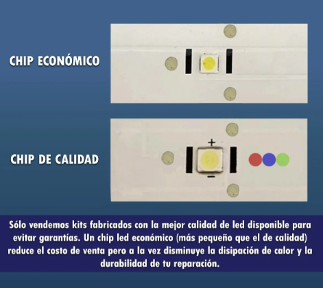 Kit Leds Compatible Insignia Ns-55d550 / Ns-55d550na15 - Reforzado en Aluminio.