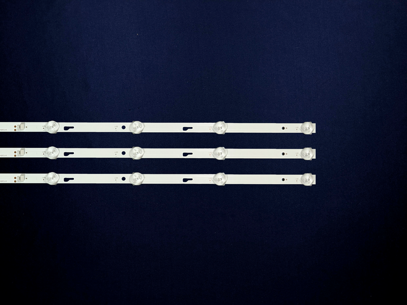 Kit Leds Compatible Daewoo L43s7800tn (3t 8led) - Aluminio, Nuevo.