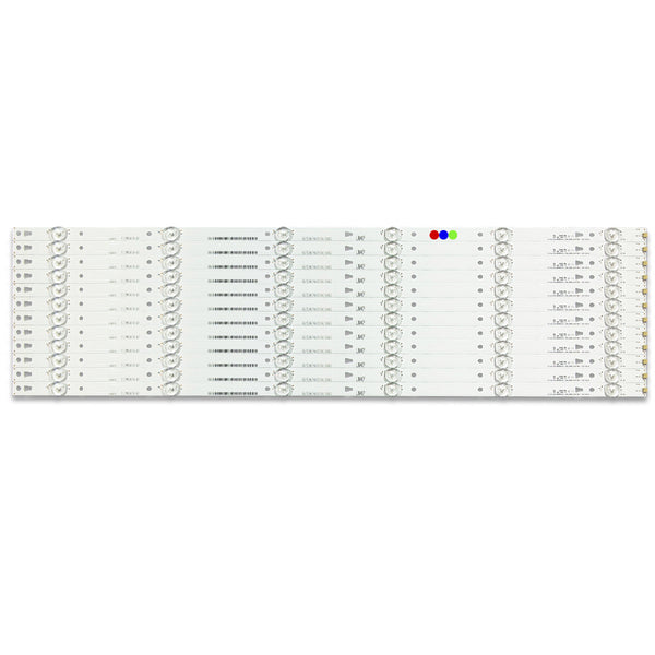 Kit Kits Refaccion Refacciones Parte Partes Tira Tiras Led Leds Diodo Diodos Aluminio Nuevo calvas calva regleta regletas 1182315 HD650K3U31 14X6 3030C 6S1P REV.1 2017/05/31| JL.D65061330-003AS-M