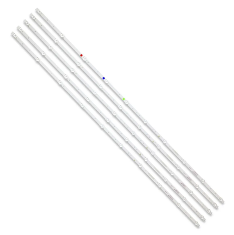 Kit Kits Refaccion Refacciones Parte Partes Tira Tiras Led Leds Diodo Diodos Aluminio Nuevo calvas calva regleta regletas  JL.D550A1330-114ES-M