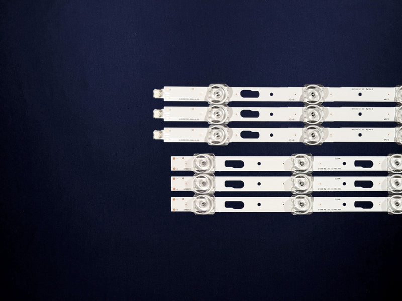 Kit Leds Compatible Samsung Un43tu8200 / Un43tu8200f - Aluminio, Nuevo