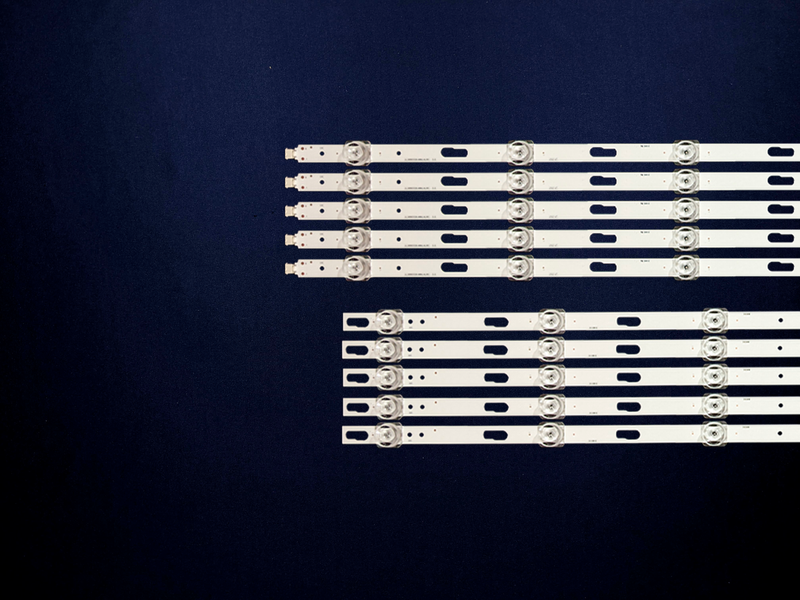 Kit Leds Compatible Samsung Un65tu700d / Un65tu700df - Aluminio, Nuevo.