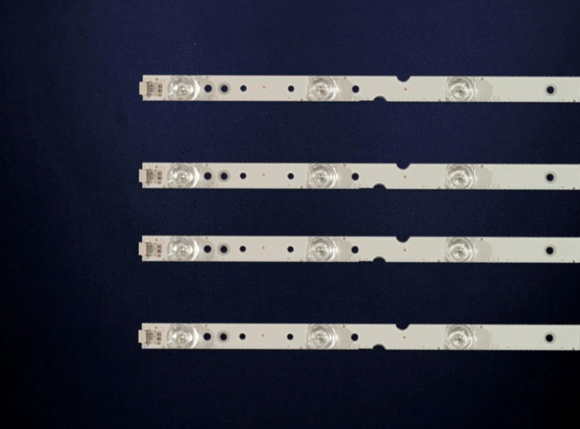 Kit Leds Compatible Tcl 50s423 (4tiras 7leds) - Aluminio, Nuevo.