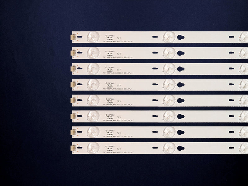 Kit Leds Compatible Tcl L48e5000 (8tiras 5leds) - Aluminio, Nuevo