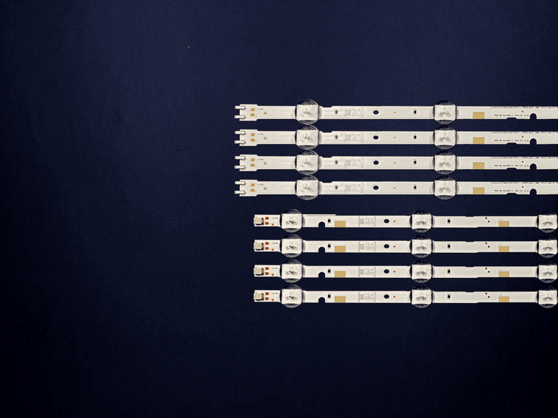Kit Leds Compatible Samsung Hg50ne460s / Hg50ne460sf P13s24 - Aluminio, Nuevo