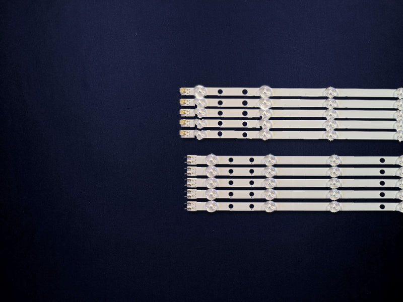 Kit Leds Compatible Samsung Un55j6201 / Un55j6201af R - Aluminio,  Nuevo.