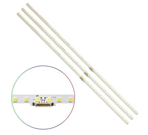 Kit Kits Refaccion Refacciones Parte Partes Tira Tiras Led Leds Diodo Diodos Aluminio Nuevo calvas calva regleta regletas NU7100 STS750A26-3030F-30S*2P-REV1.0-200514